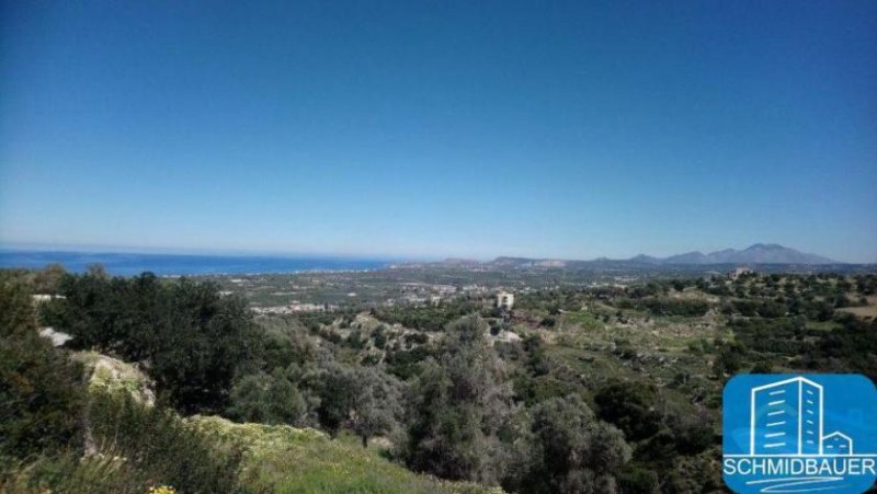 Maroulas Kreta, Maroulas: Grundstück mit toller Aussicht zu verkaufen Grundstück kaufen